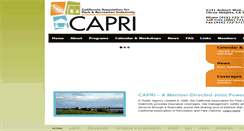 Desktop Screenshot of capri-jpa.org